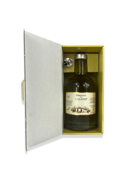 Flacon 50cl coffret cadeau avec bec verseur